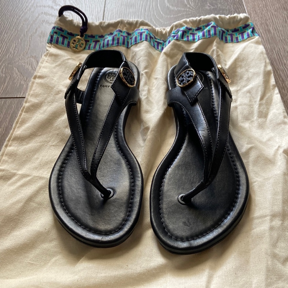 Tory Burch Black Sandals